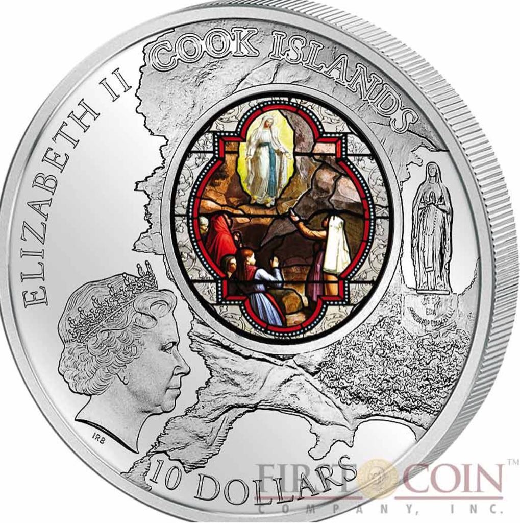 2013 Lourdes Upper Basilica  coin collectible - Main Image 2