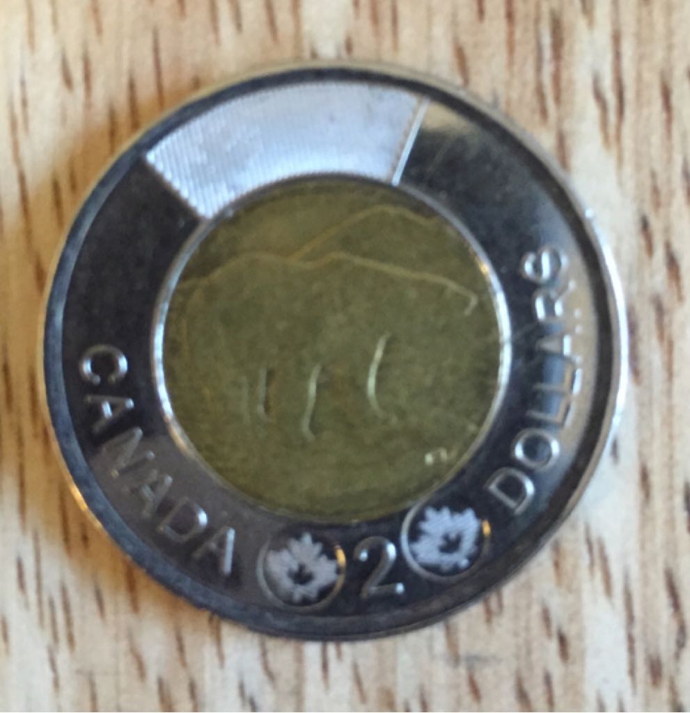 $2 Canadian Coin  coin collectible - Main Image 2