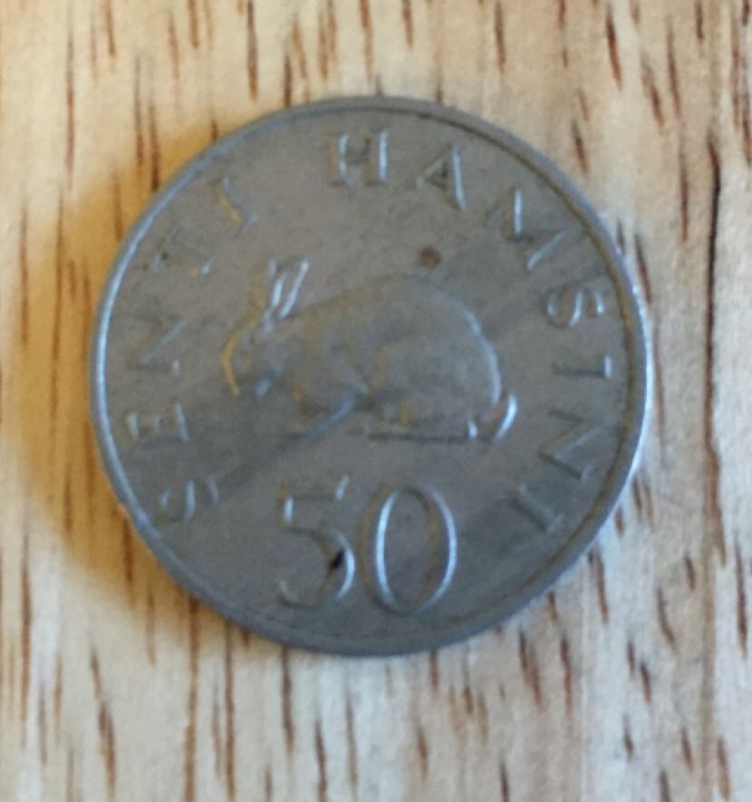50 Centi Tanzania  coin collectible - Main Image 2