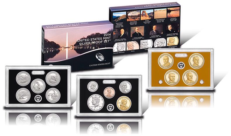 2014 Silver Proof Set  coin collectible - Main Image 1