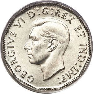 5 cent Canada 1947  coin collectible - Main Image 2