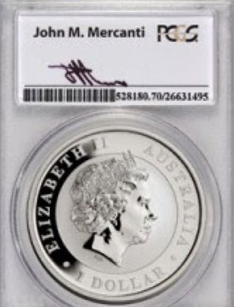 2014  5 Oz.Austrailian Wedge-tailed Eagle UHR  coin collectible - Main Image 2