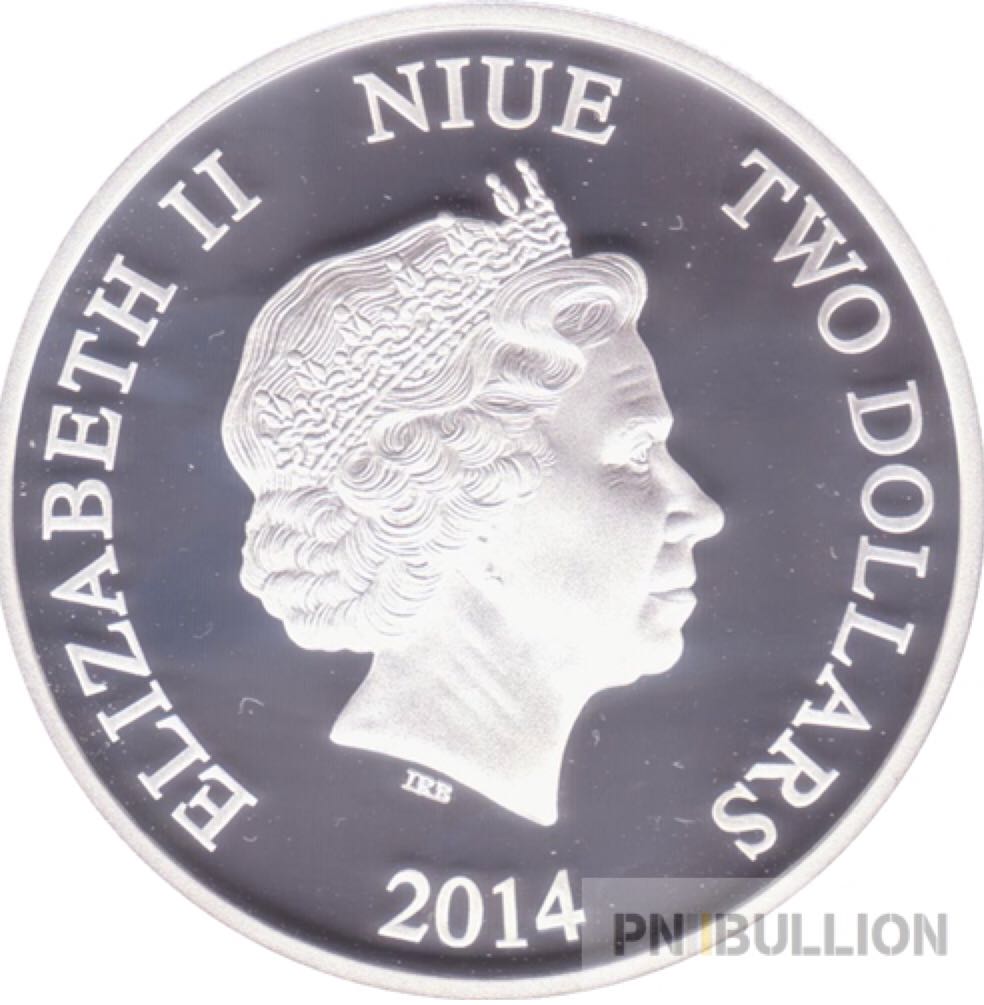 2014 Niue Donald Duck 80th Anniversary Sivler Coin  coin collectible - Main Image 2