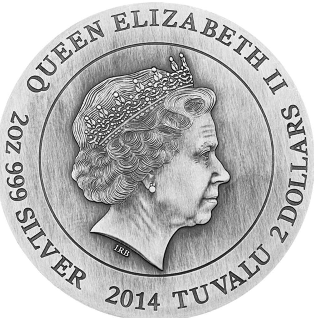 2014 Gods Of Olympus Poseidon  coin collectible - Main Image 2