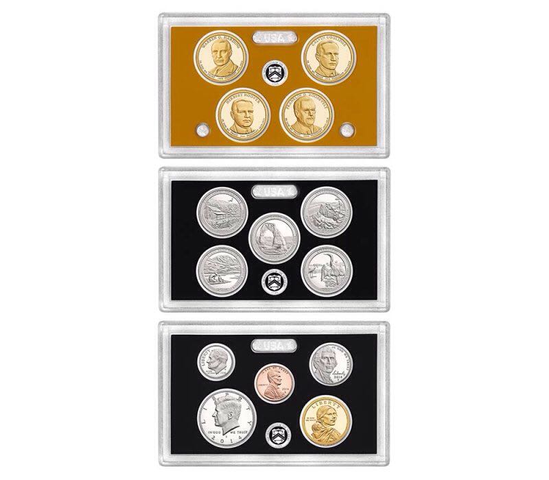 2014 Us Mint Proof Set  coin collectible - Main Image 2