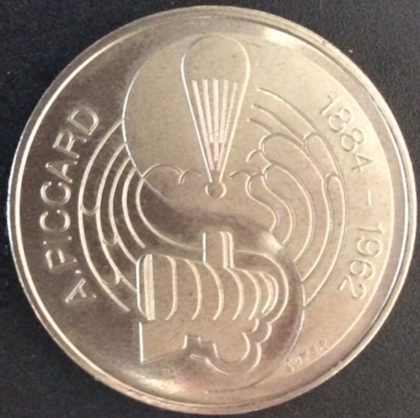 Suisse 5 Francs "A. Piccard 1884-1962”  coin collectible - Main Image 2