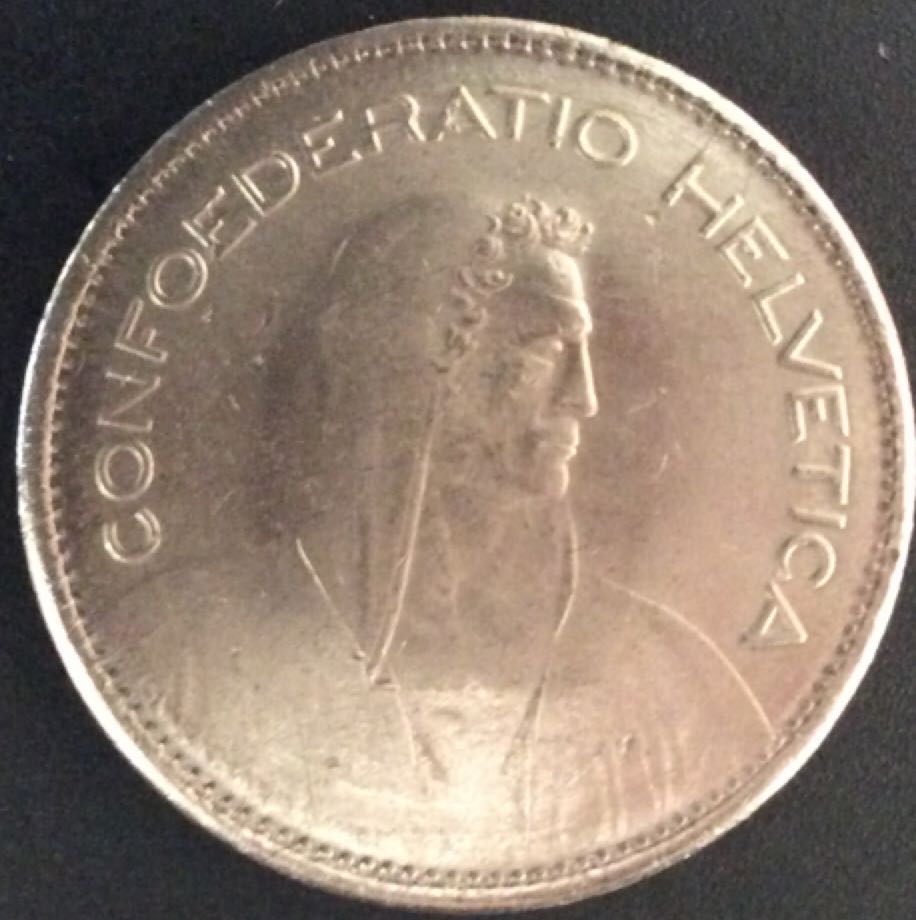 Suisse 5 Francs   coin collectible - Main Image 2