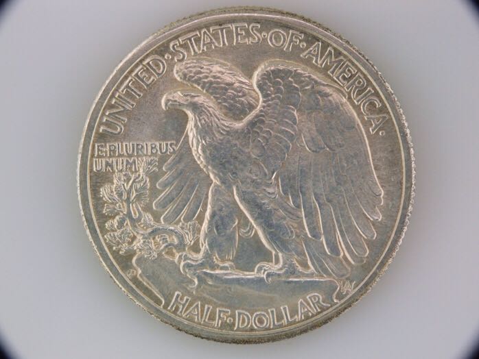 Walking Liberty Half Dollar 1943  coin collectible - Main Image 2