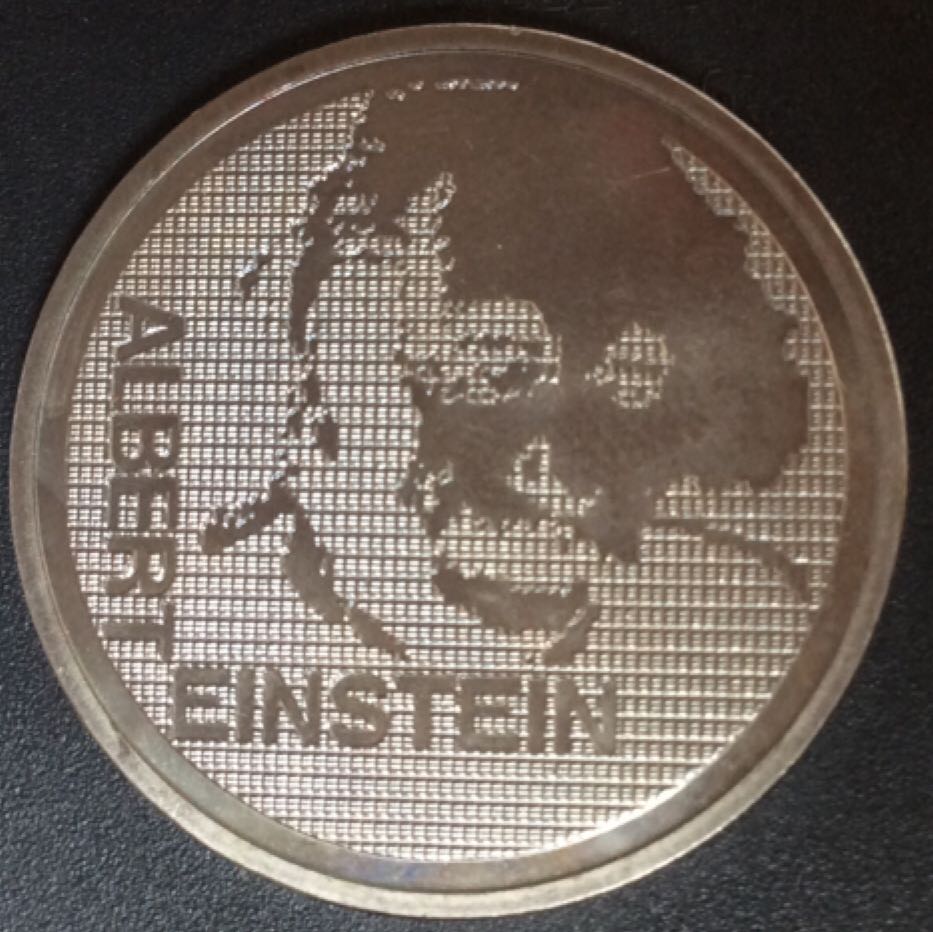 Suisse 5 Francs ” Albert Einstein”  coin collectible - Main Image 2