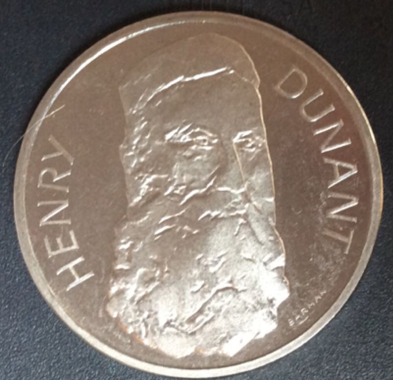 Suisse 5 Francs ” Henry Dunant”  coin collectible - Main Image 2