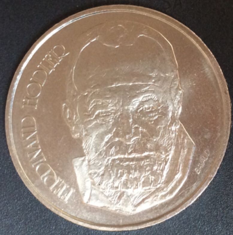 Suisse 5 Francs ” Ferdinand Hodler”  coin collectible - Main Image 2