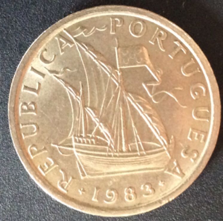 Portugal 5 Escudos  coin collectible - Main Image 2