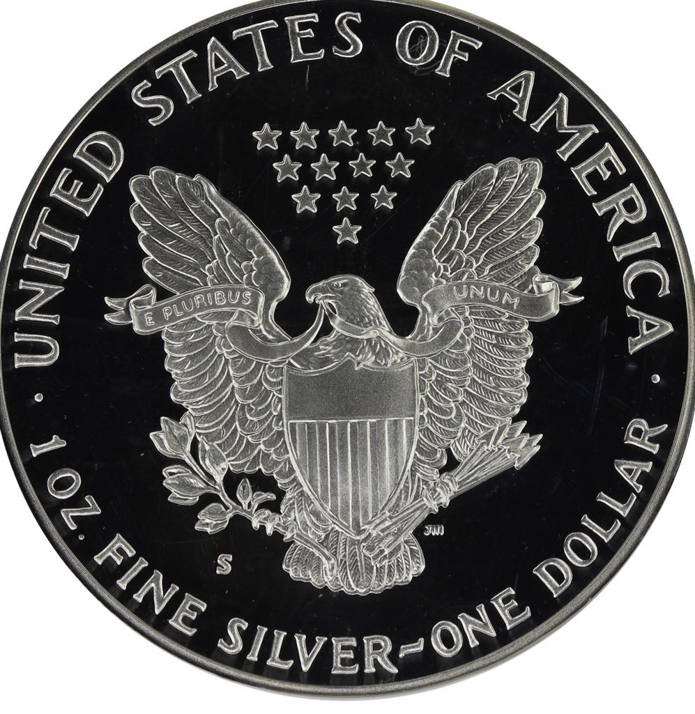 1987 American Proof Silver Eagle  coin collectible - Main Image 2