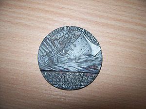 RMS Lusitania Medal coin collectible - Main Image 2