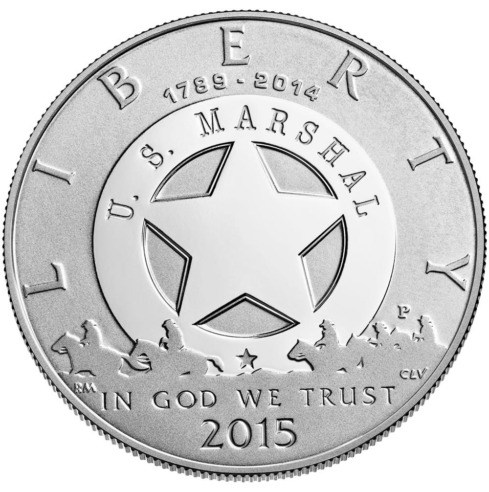 2015 U.S Marshals 225th Anniversary Proof - P  coin collectible - Main Image 2