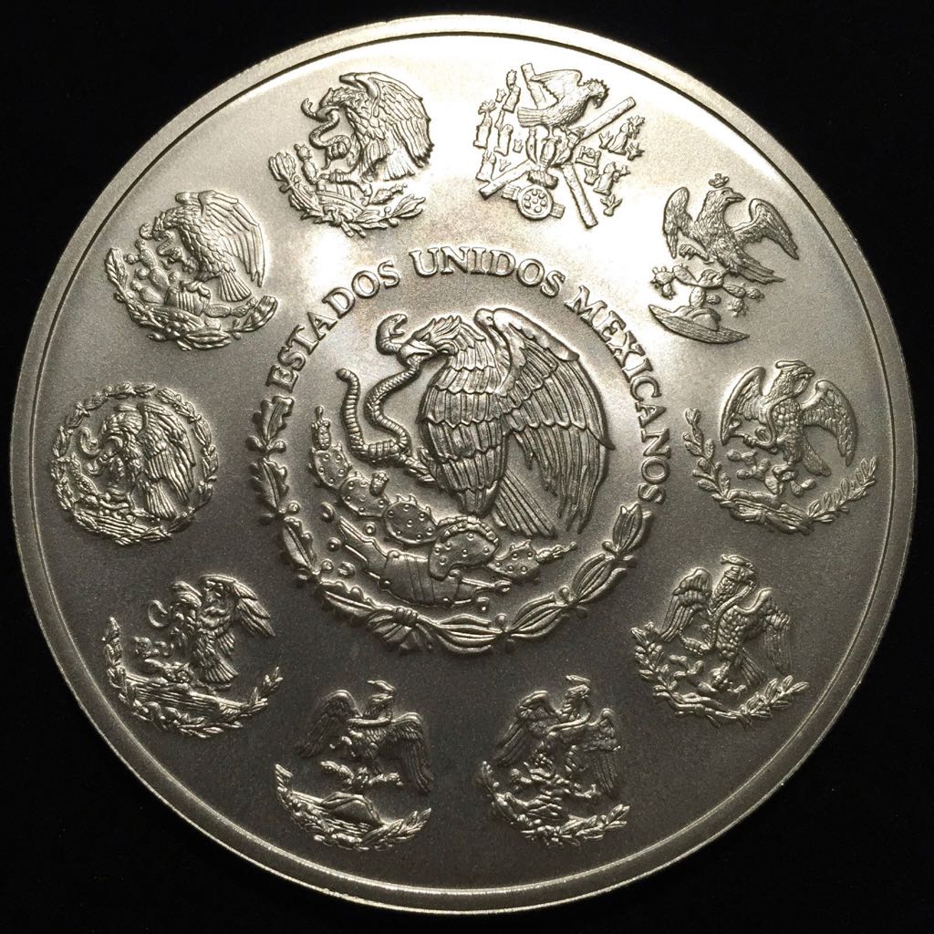 2014 5 Ounce Lebertad  coin collectible - Main Image 2