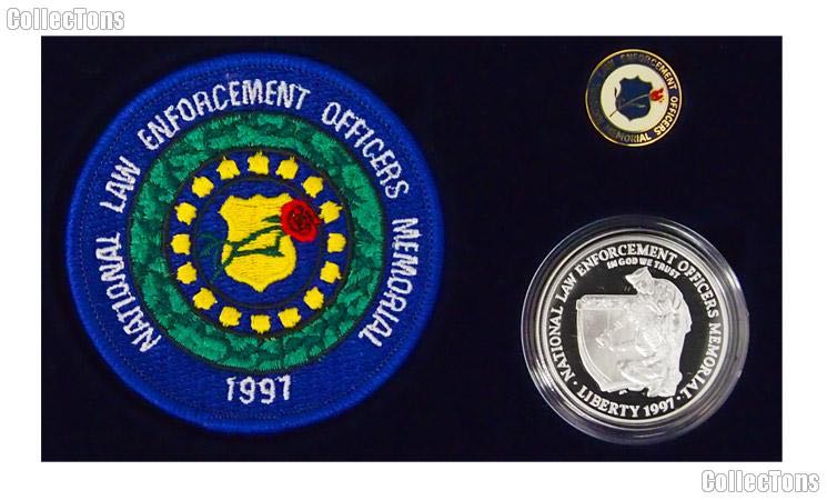 1997 Law Enforcement Commemorative Set  coin collectible - Main Image 2