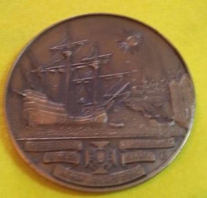 Portuguese Merchant Navy 25th Anniversary  coin collectible - Main Image 2