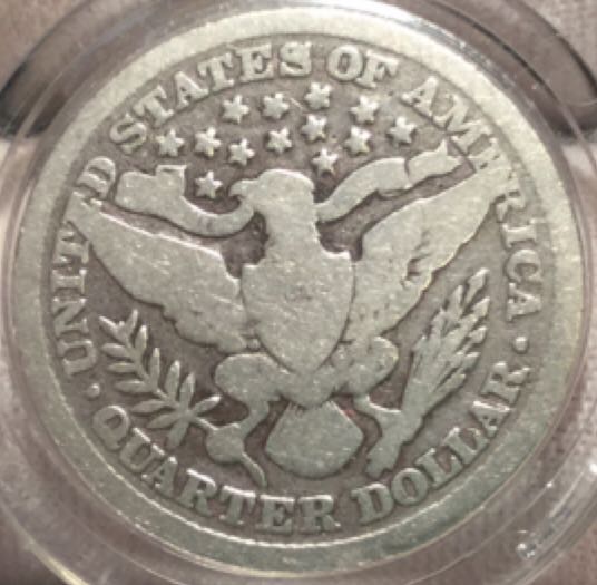 Early American Silver Coins-The Barber Half-dollar  coin collectible - Main Image 2