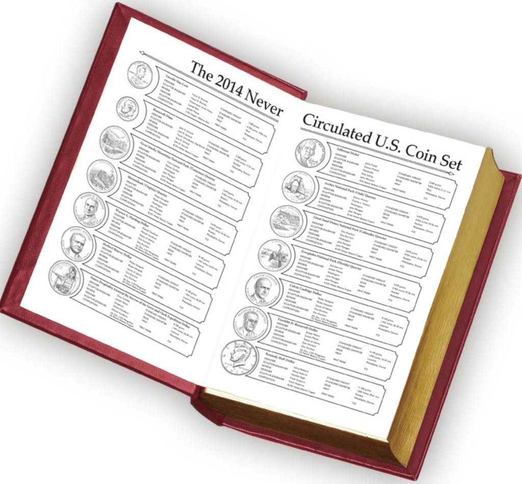 Complete 2014 U.S. Coin Set  coin collectible - Main Image 2