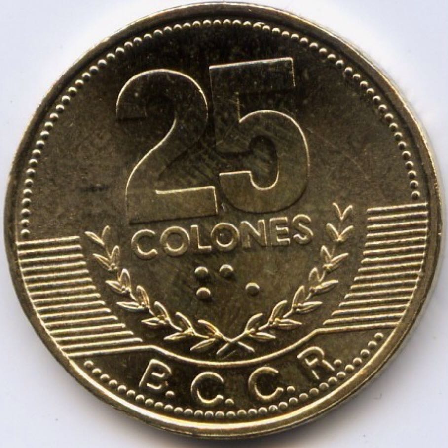 25 Colones  coin collectible - Main Image 2