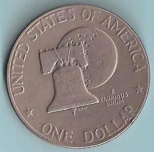 Eisenhower Dollar 1976-D  coin collectible - Main Image 2