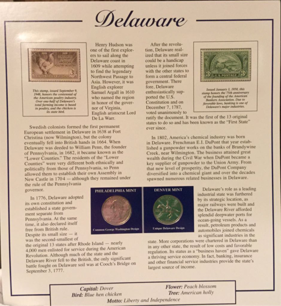 Statehood Quarters Collection Panel  coin collectible - Main Image 2