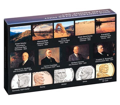 2014 US Mint Silver Proof Coin Set (S)  coin collectible - Main Image 2