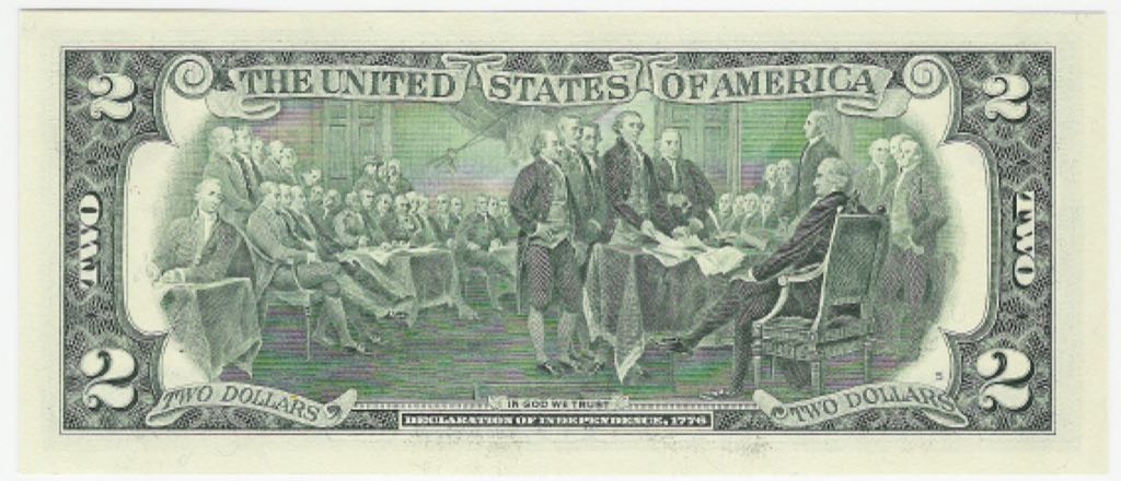 2003 U.S. $2 Bill  coin collectible - Main Image 2