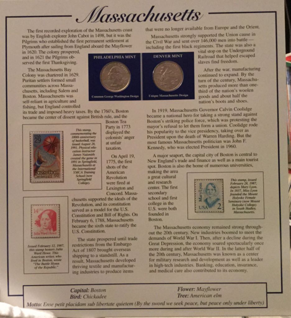 Statehood Quarters Collection Panel  coin collectible - Main Image 2