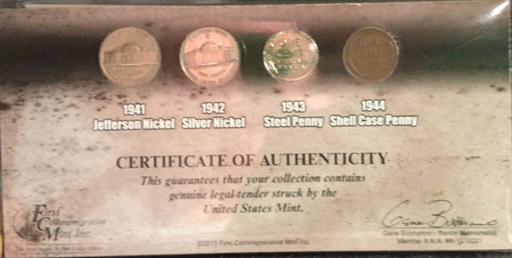 Pearl Harbor Coin Collection and Japanese Invasion Note  coin collectible - Main Image 2