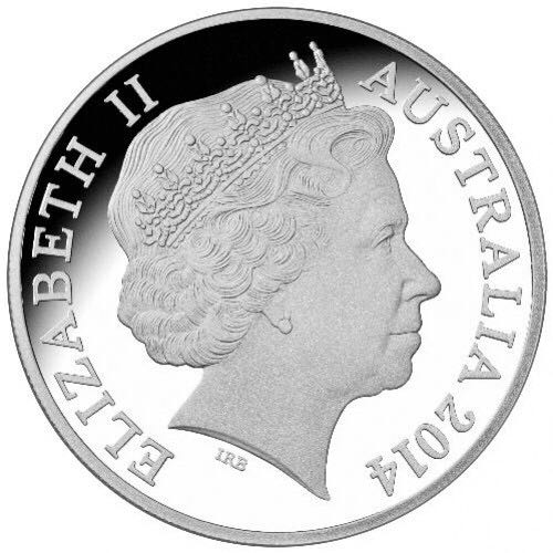 2014 AU Kangaroo Silver Dollar Proof  coin collectible - Main Image 2