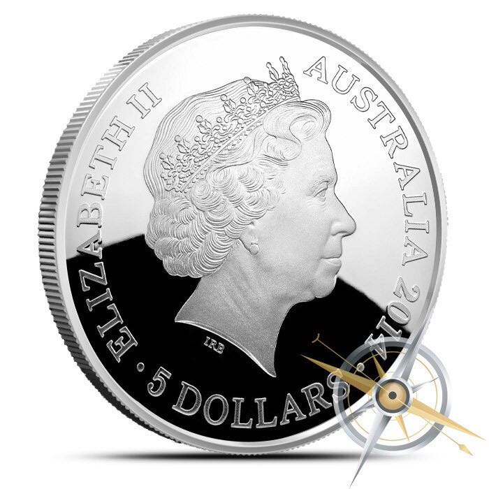 2014 AU Silver Proof Orion  coin collectible - Main Image 2
