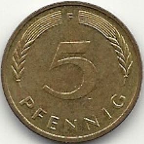 5 Pfennig  coin collectible - Main Image 2