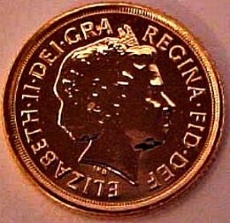 2003 Gold Sovereign  coin collectible - Main Image 2