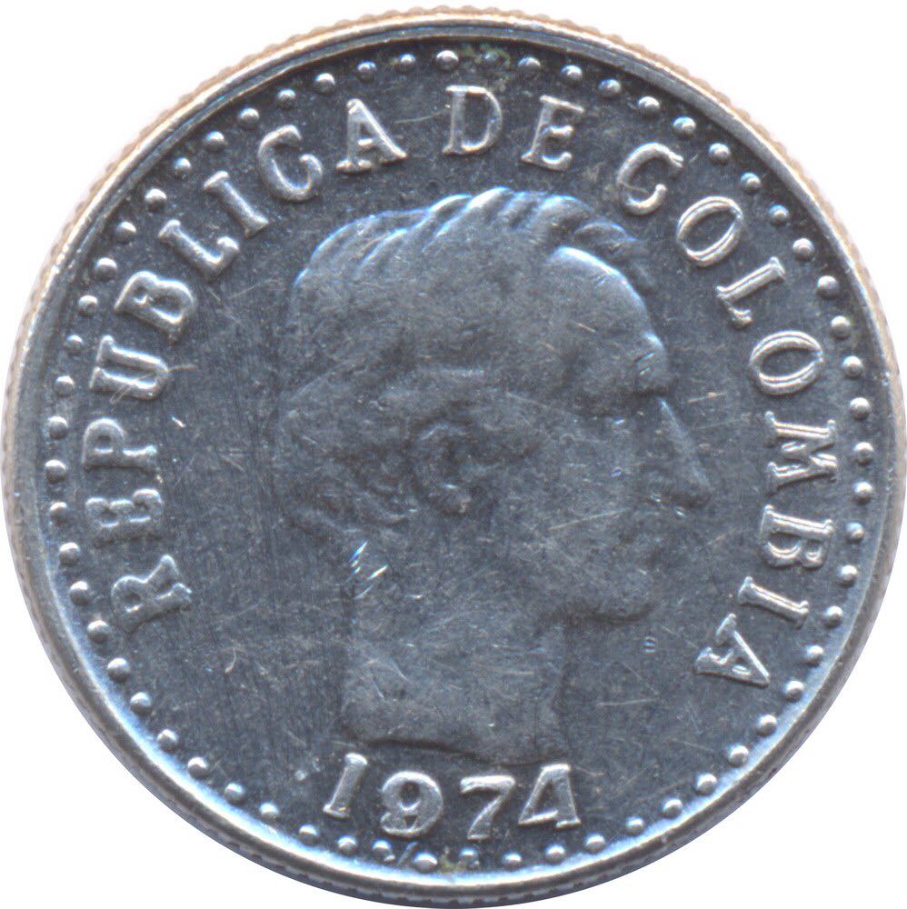 20 Centavos Colombia  coin collectible - Main Image 2