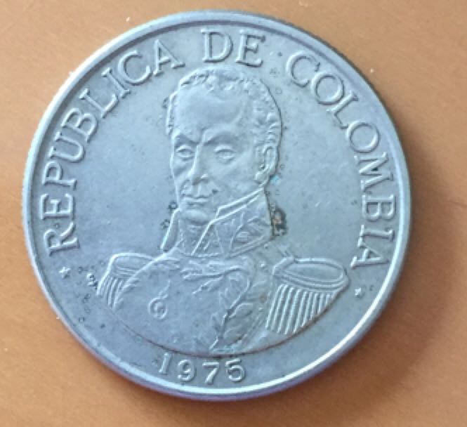1 Peso Colombia  coin collectible - Main Image 2