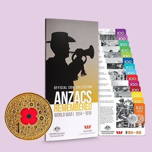 2015 Anzacs Remembered Collection  coin collectible - Main Image 2