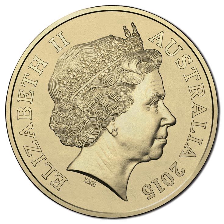 $1 (2015) WWI Red Poppy  coin collectible - Main Image 2