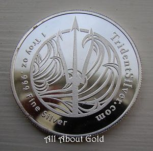 TridentSilver.com Neptune  coin collectible - Main Image 2