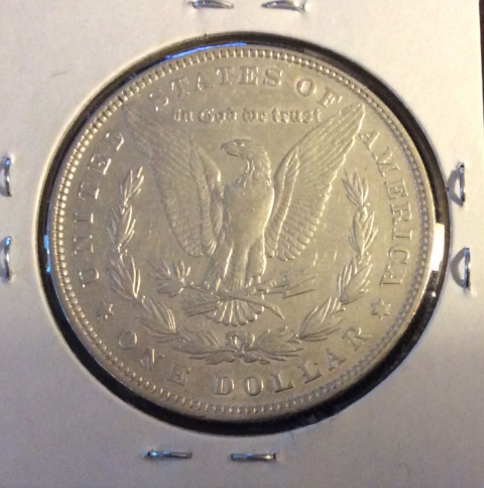 Dollar, Morgan Silver 1880  coin collectible - Main Image 2