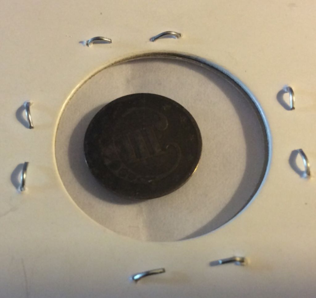 Cent, Silver 3 Cent  coin collectible - Main Image 2