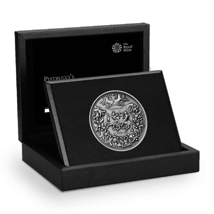Pistrucci Waterloo Silver Medal 2015, The  coin collectible - Main Image 2