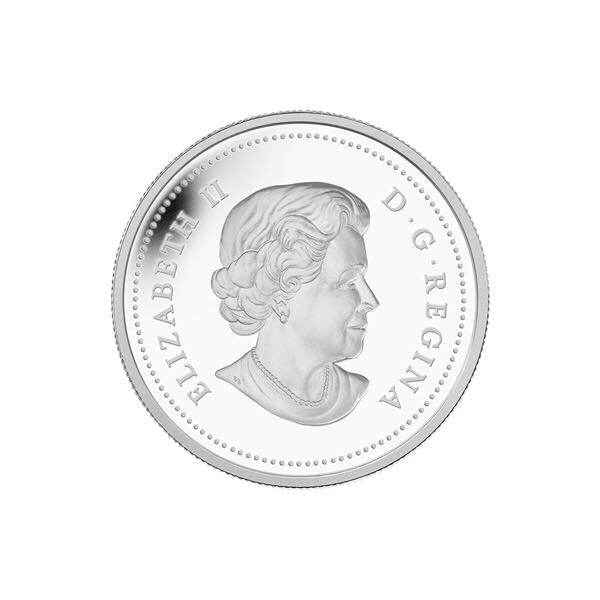 2014 Northern Lights: Howling Wolf  coin collectible - Main Image 2