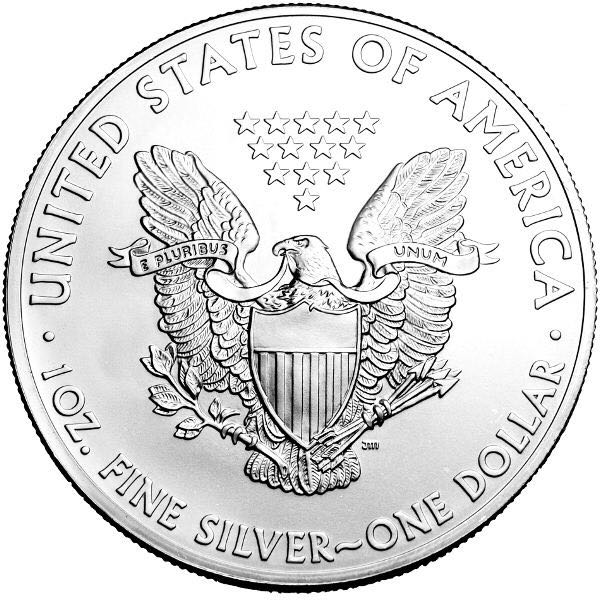 2003 Silver American Eagle  coin collectible - Main Image 2