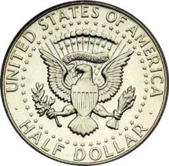 1965 Kennedy Half Dollar  coin collectible - Main Image 2