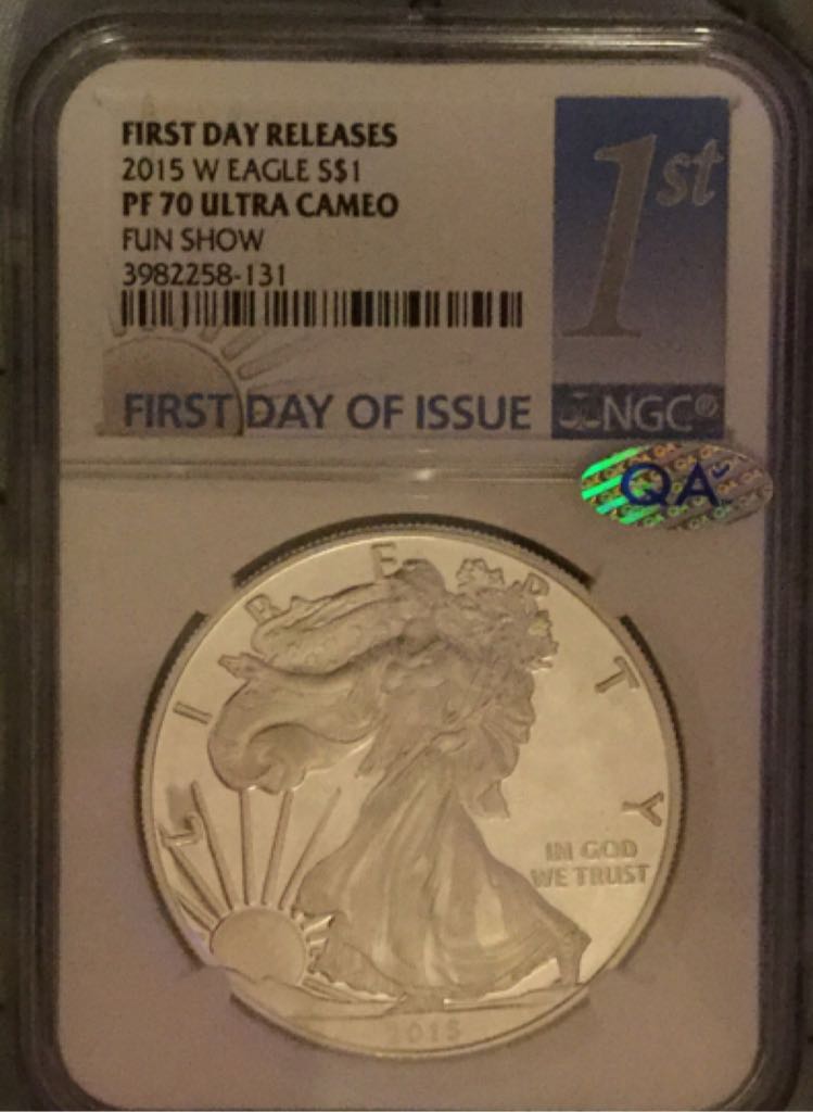 2004 US Mint Silver American Eagle Proof (W)