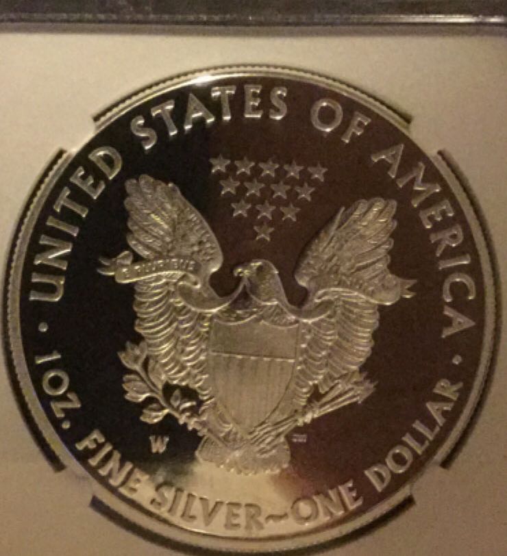 2014 W Eagle S$1  coin collectible - Main Image 2