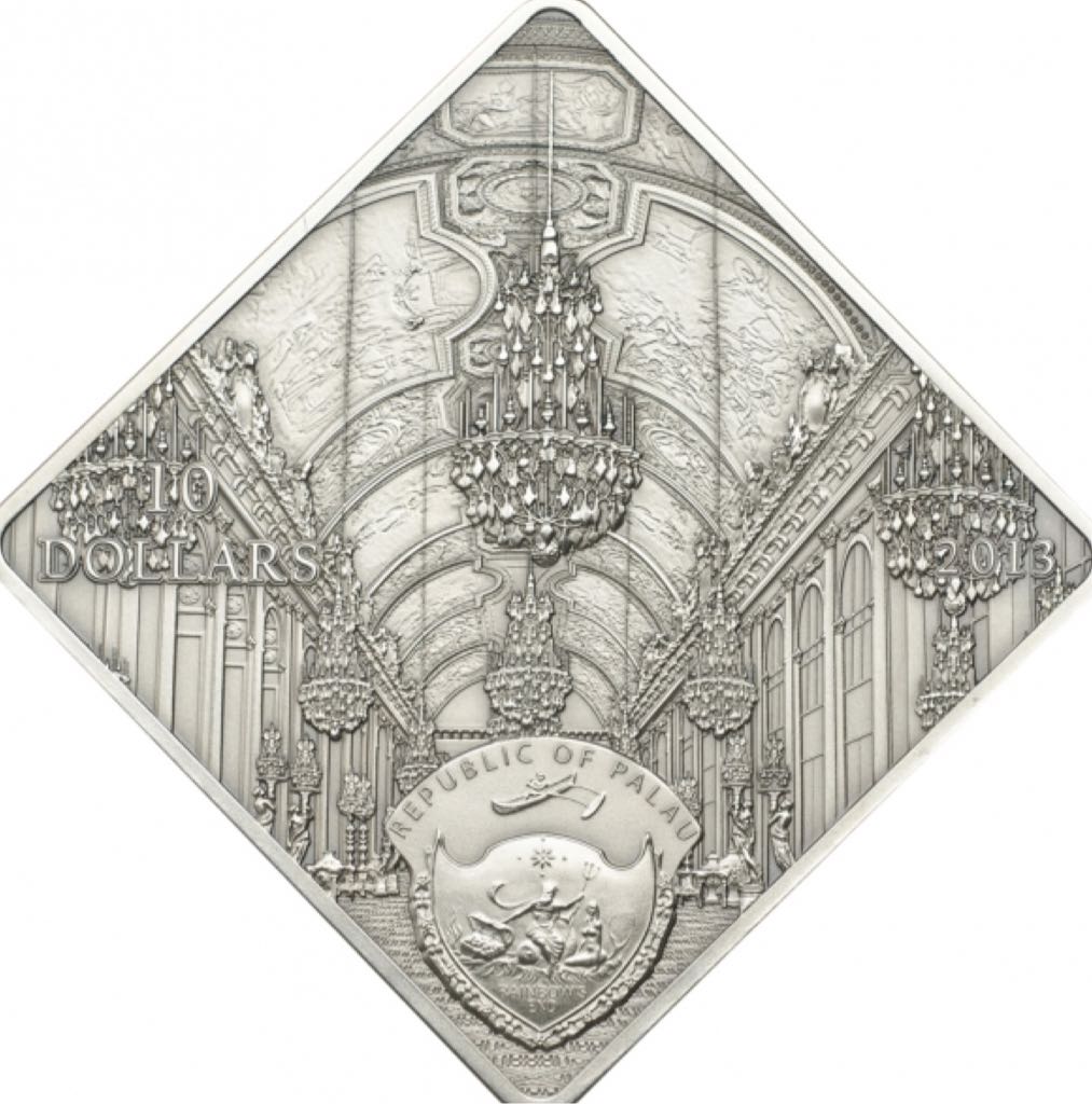 2013 Versallies Hall Of Mirrors  coin collectible - Main Image 2