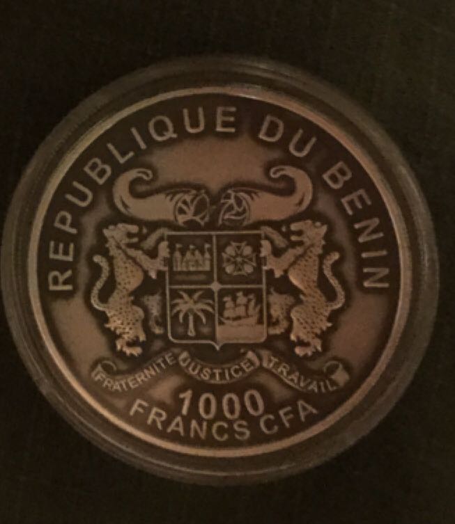 2014 Benin Romeo And Juliet  coin collectible - Main Image 2